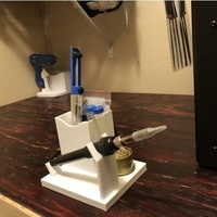 Soldering Iron Caddy Stand w Cord Wrap - Thumbnail 4