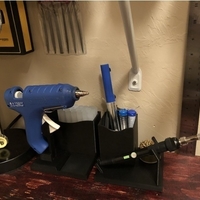 Soldering Iron Caddy Stand w Cord Wrap - Thumbnail 5