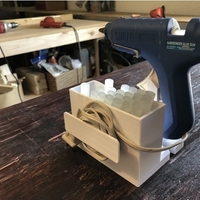 Glue Gun Caddy Stand w Cord Wrap - Thumbnail 2