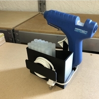 Glue Gun Caddy Stand w Cord Wrap - Thumbnail 5
