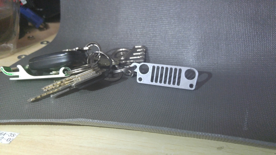 jeep JK key chain