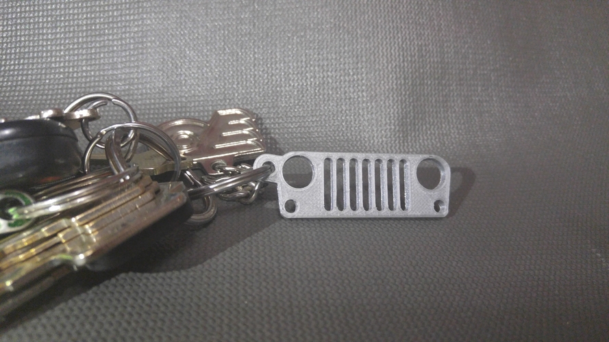 jeep JK key chain 3D Print 192661