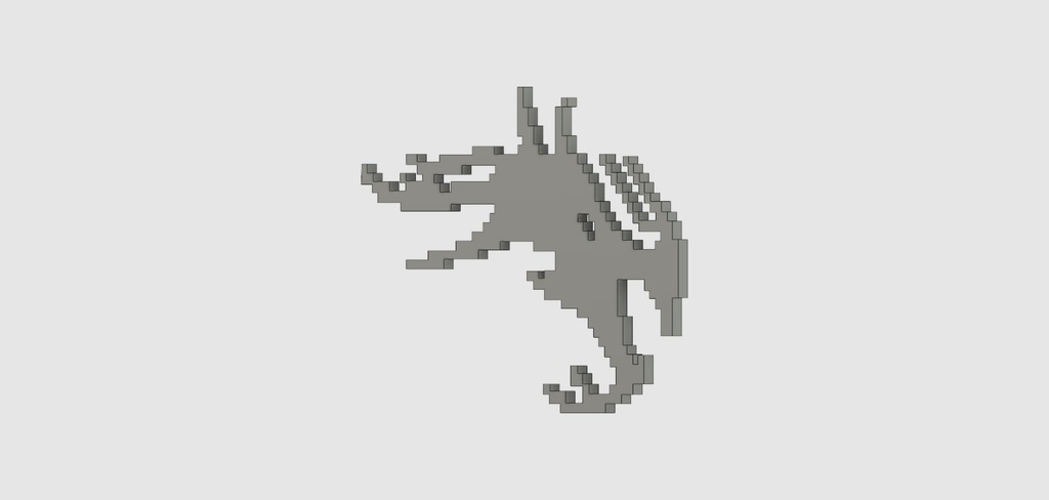 Ender dragon logo 3D Print 192697