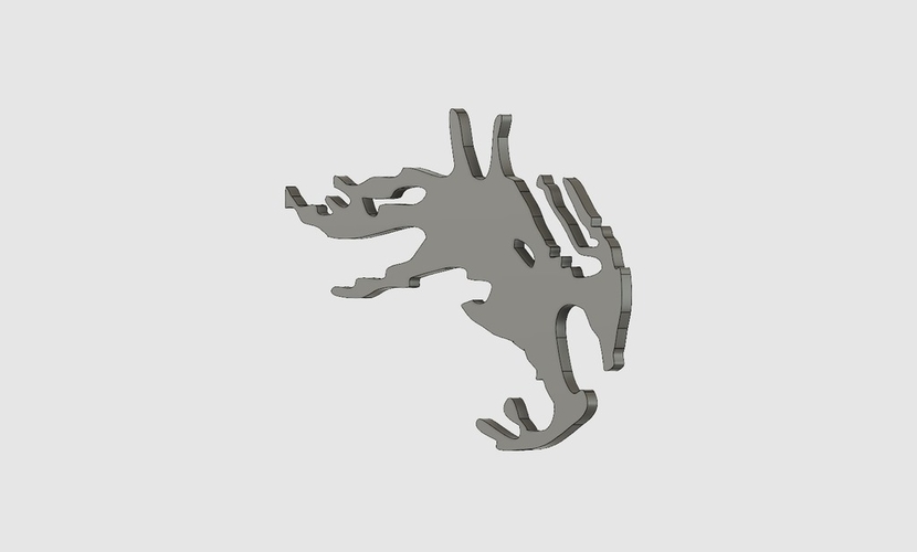 Ender dragon logo 3D Print 192698