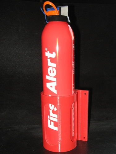Wallkeeper for fire extinguisher