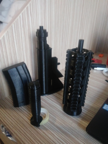 M4A1-S real size 3D Print 192722