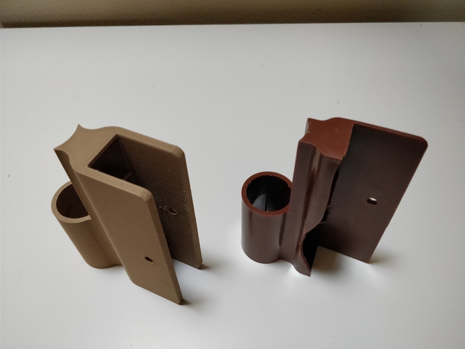 Raised Garden wood hinge replacement (frame it all) 3D Print 192807