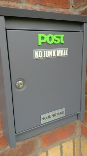 No Junk Mail sign 3D Print 192860