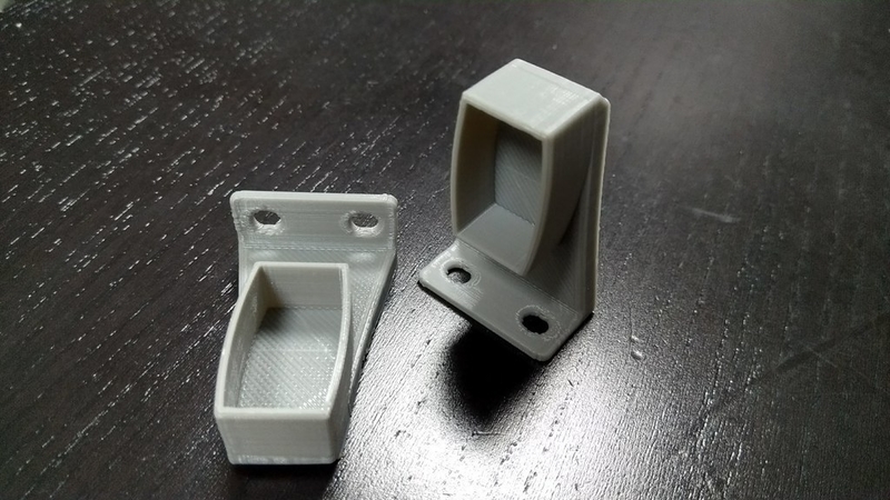 25mm Venetian blinds bracket