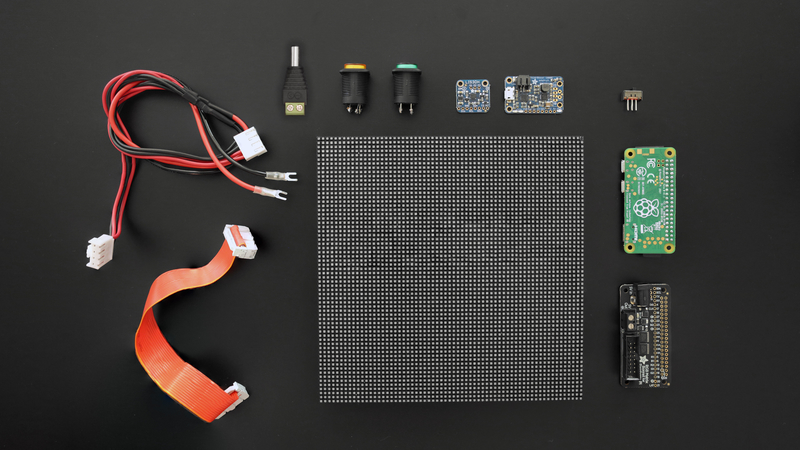 LED Matrix Sand Toy - Pinshape