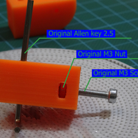 Y axis Belt Clamp for Flsun Cube - Thumbnail 1