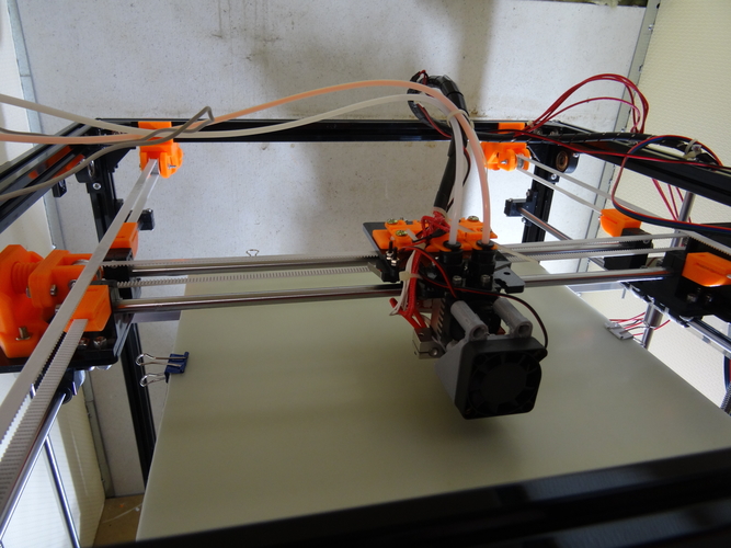Y axis Belt Clamp for Flsun Cube 3D Print 193004