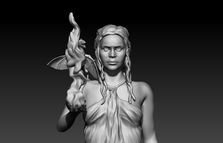 Daenerys Targaryen 3D Print 193154