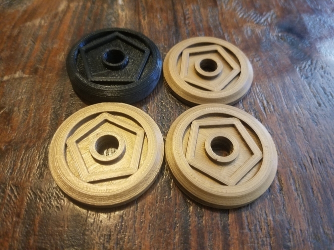 Discord 45 RPM Adapter 3D Print 193273