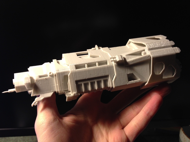 Halo - Halcyon-class Cruiser "Pillar of Autumn" 3D Print 193401