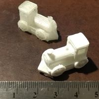 Small Mexican Train engine 3D Printing 193406