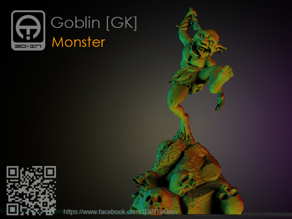 Medium Goblin 3D Printing 193423