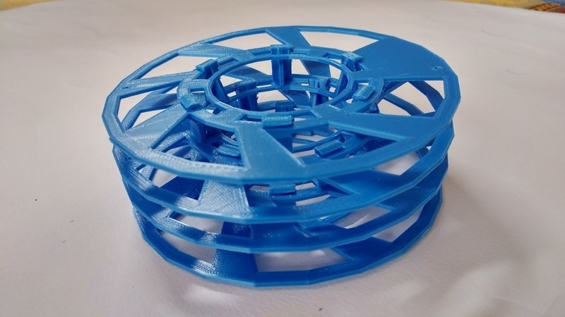 Modular Spool, low material and stable (from 5 to 20Meter) - Pinshape
