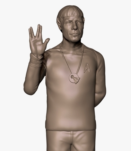 Spock Leonard Nimoy Sculpt Figurine 3D Print 193469