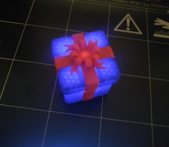 XMAS GIFT BOX with color customization 3D Print 193472