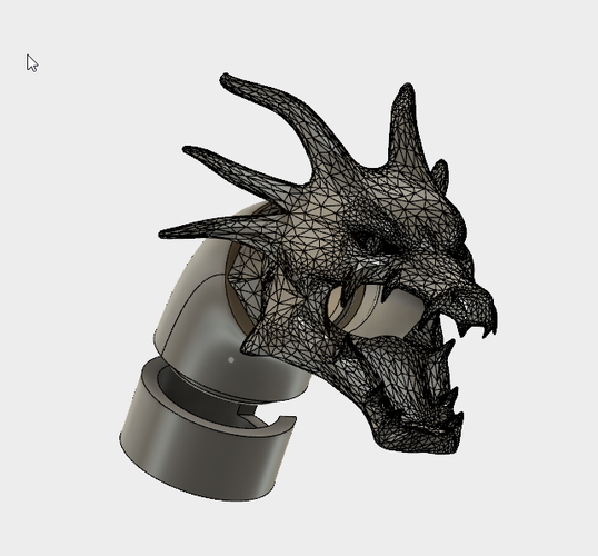Instant Pot Steam Dragon 3D Print 193507