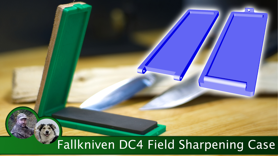 Fallkniven DC4 Field Sharpening Case 3D Print 193616