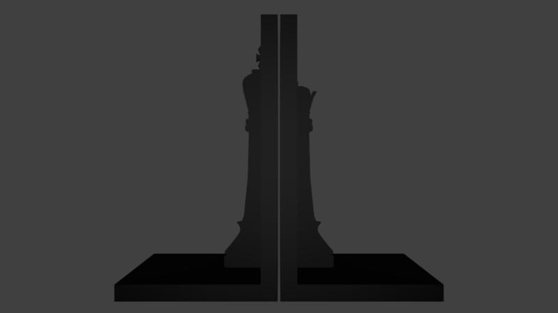 Chess Bookend 2