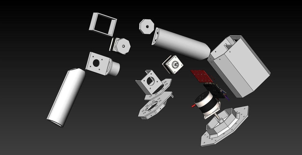 Stepper Motor Robotic Arm1 3D Print 193670