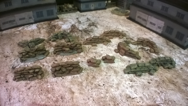 Battlefield - Assorted scatter Sandbags 