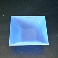 Small Small square bowl 3D Printing 193724