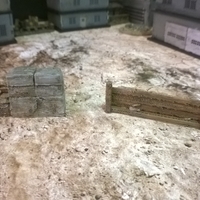 Battlefield - Sandbag / Cement Fence Guards  - Thumbnail 2