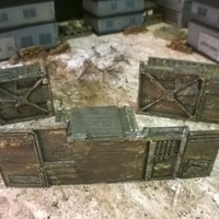 Battlefield -Container Junk Walls - Thumbnail 1