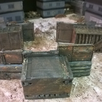 Battlefield -Container Junk Walls - Thumbnail 2