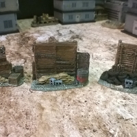 Battlefield - Junk Walls with Sandbags  - Thumbnail 1