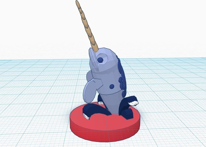 Narwhal (queen)  #Chess 3D Print 19384