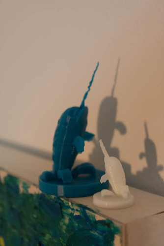 Narwhal (queen)  #Chess 3D Print 19386