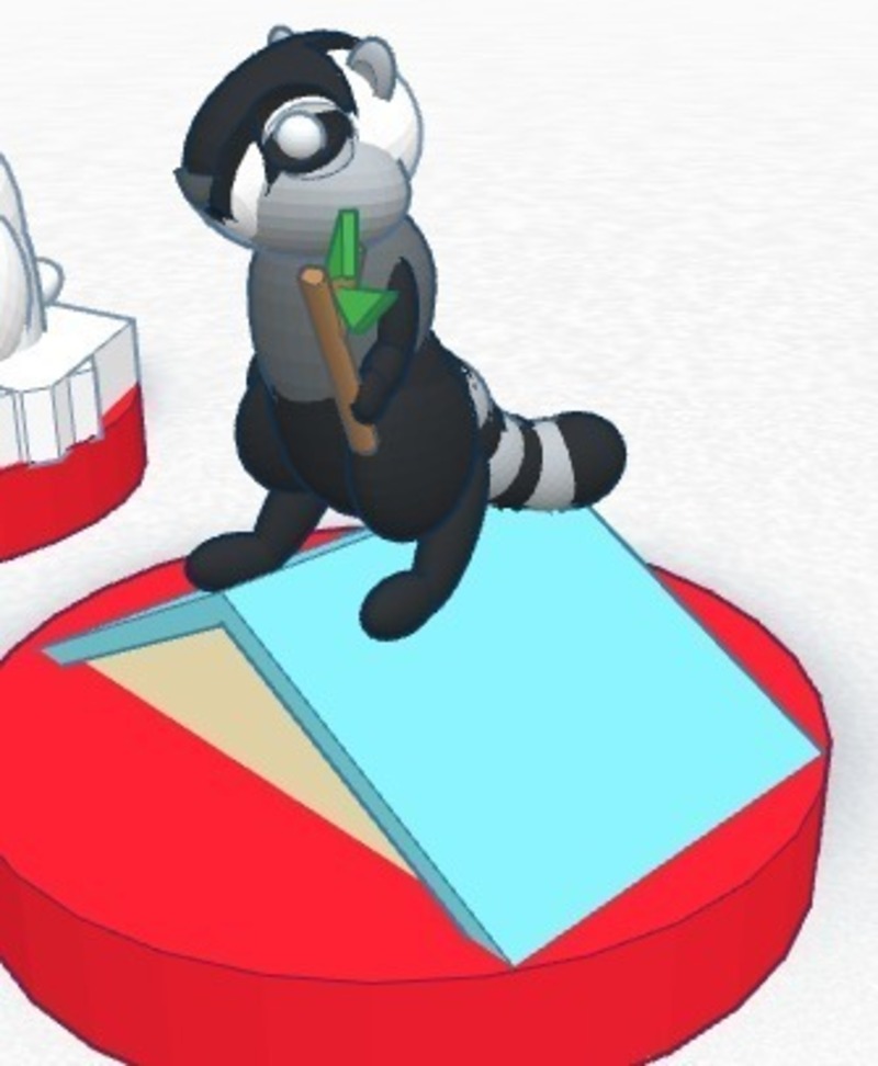 Raccoon (knight)  #Chess