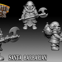 Rocket Pig Games Santa Barbarian - Thumbnail 1