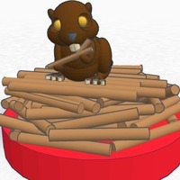 Canadian animals set for children  #Chess   - Thumbnail 4