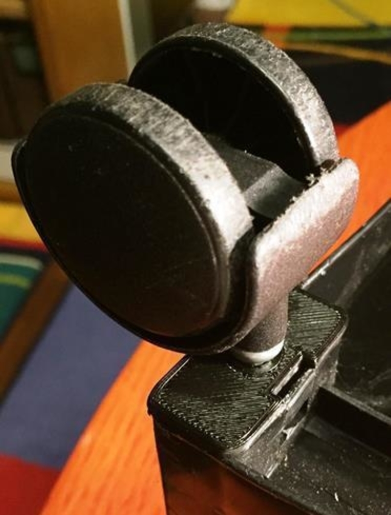 Storage Drawer Wheel Repair