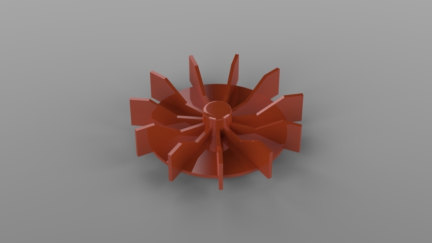 Electricmotor fan 3D Print 193983
