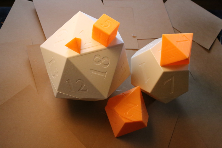 Dice of Destiny 3D Print 19416