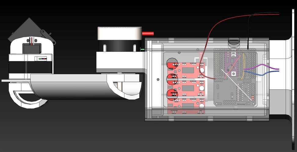 Stepper Motor Robotic Arm1 3D Print 194188