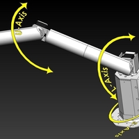 Small Stepper Motor Robotic Arm1 3D Printing 194193