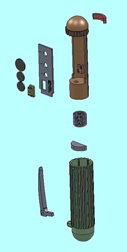 MIB Neuralyzer, Easy Build 3D Print 194257