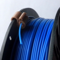 Small 1.75...3.0 mm Filament Clip with filter 3D Printing 194313