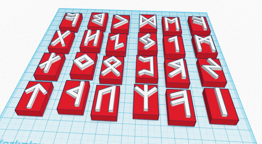 Rune Stamps for Foamsmithing
