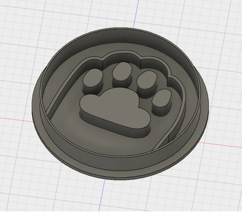 PUSHEEN PAW COOKIE CUTTER