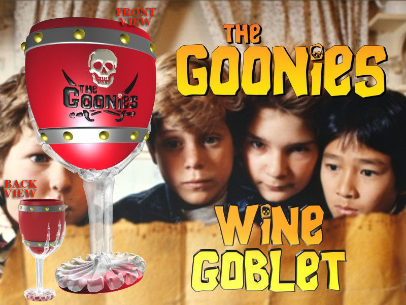 The Goonies Skeletal Hand Wine Goblet - 320ml