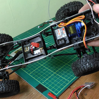 WPL C14 Dual Motor Mount - B1 B24 - Thumbnail 1